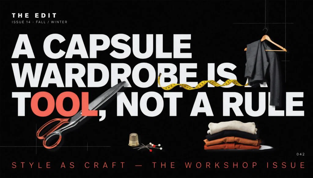 A Capsule Wardrobe Is a Tool, Not a Rule