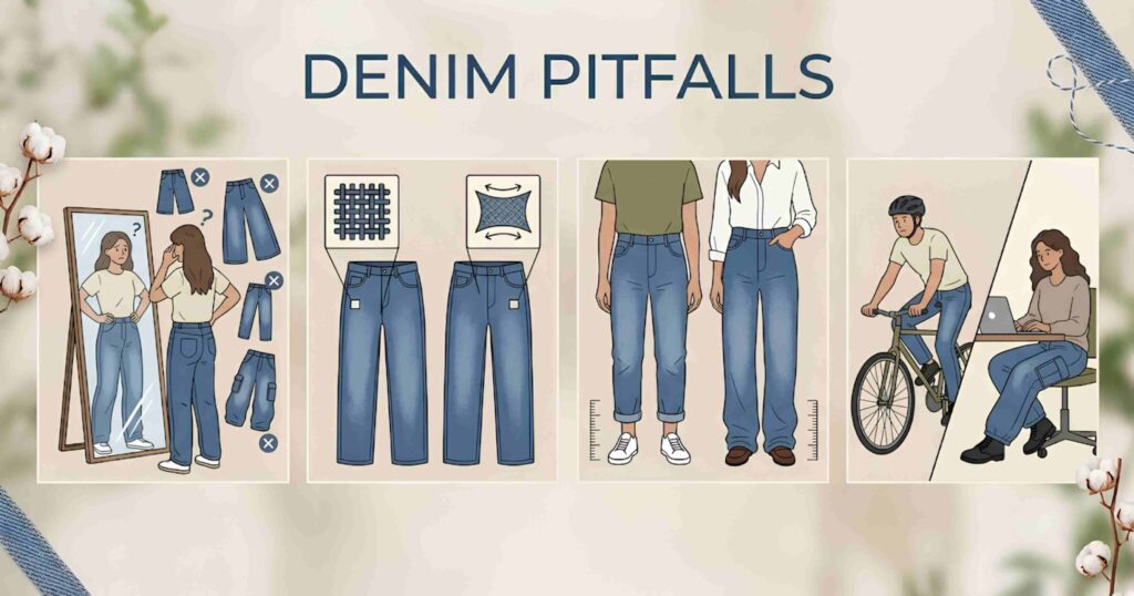 Common Mistakes When Choosing Denim Fits