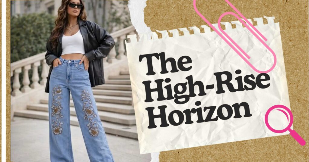 High-Rise Styling Wide-Leg Jeans the Right Way