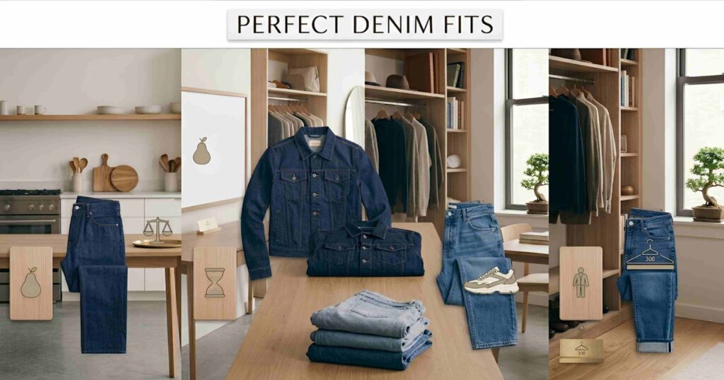 How to Choose the Right Denim Fit for Your Body Type