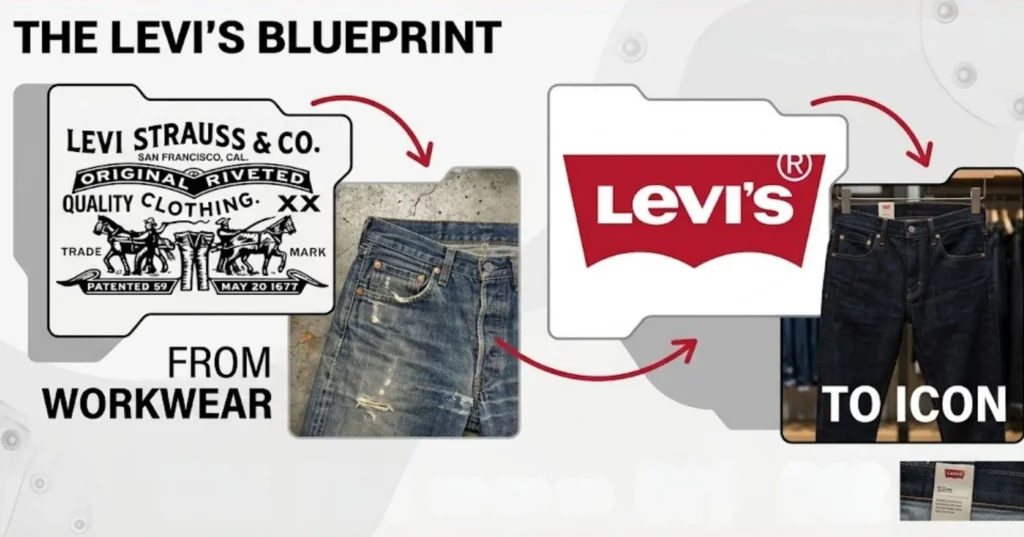 From Workwear to Icon: The Evolution of Levi’s jeans