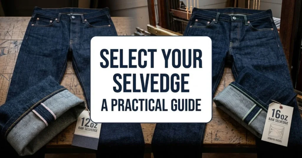 How to Choose Selvedge Jeans That Suit You