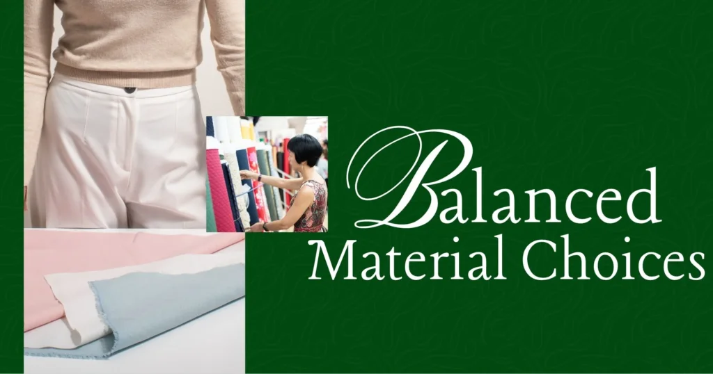 The Bottom Line: Choose the Right Fabric, Not a Perfect One