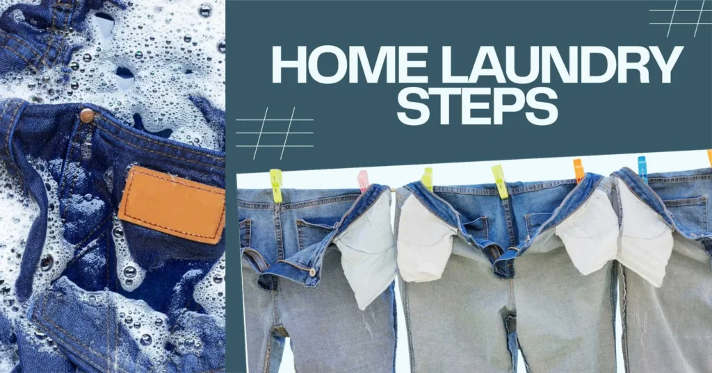 The Jeans Washing Process Step by Step