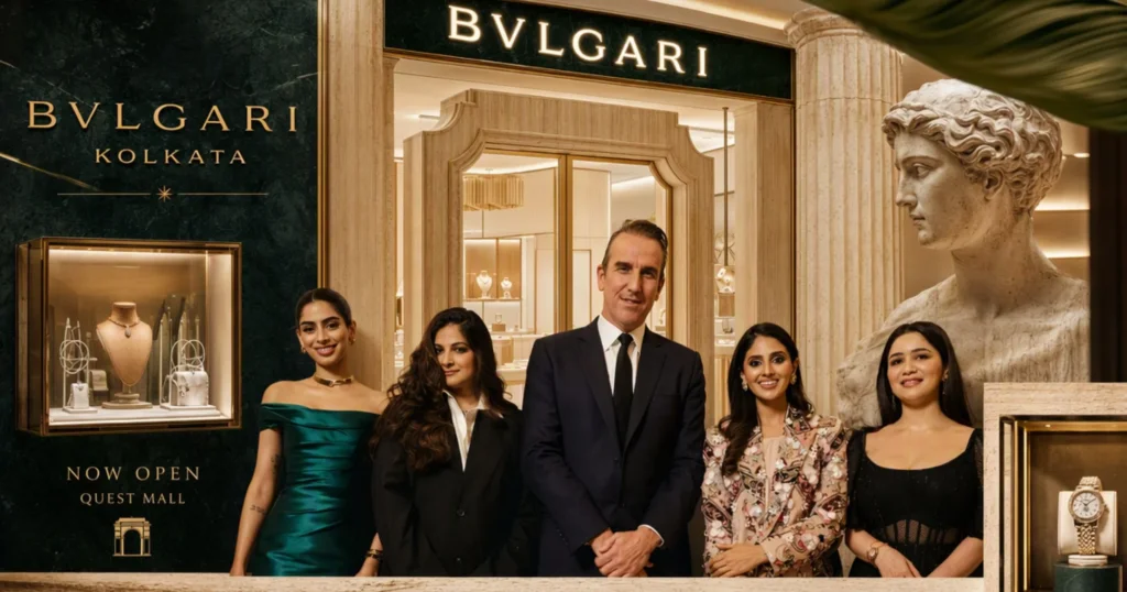 Bvlgari Opens First Kolkata Boutique at Quest Mall