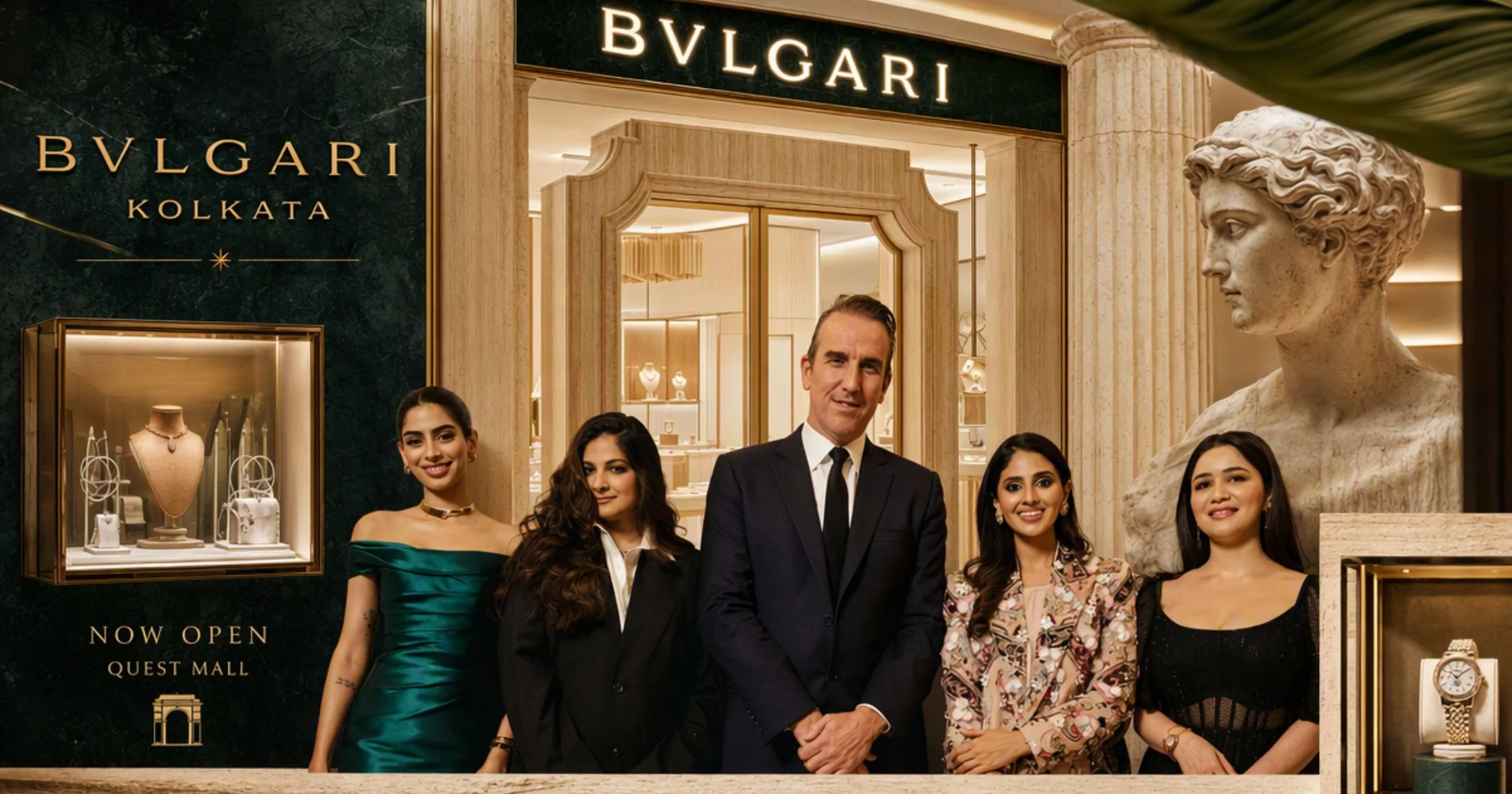 Bvlgari Opens First Kolkata Boutique at Quest Mall
