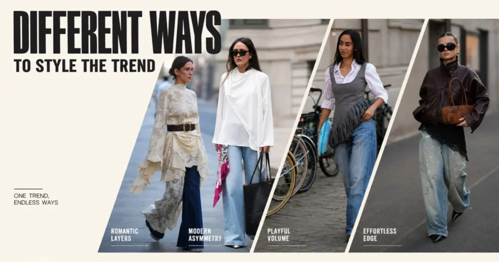 Different Ways To Style The Trend
