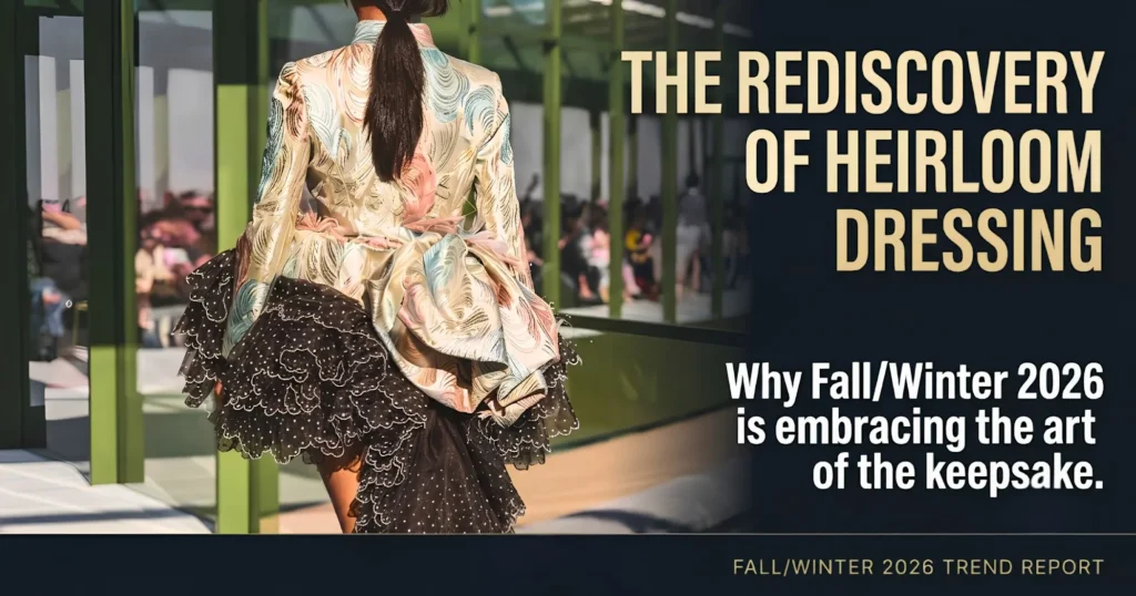 Fashion Is Rediscovering the Art of Heirloom Dressing