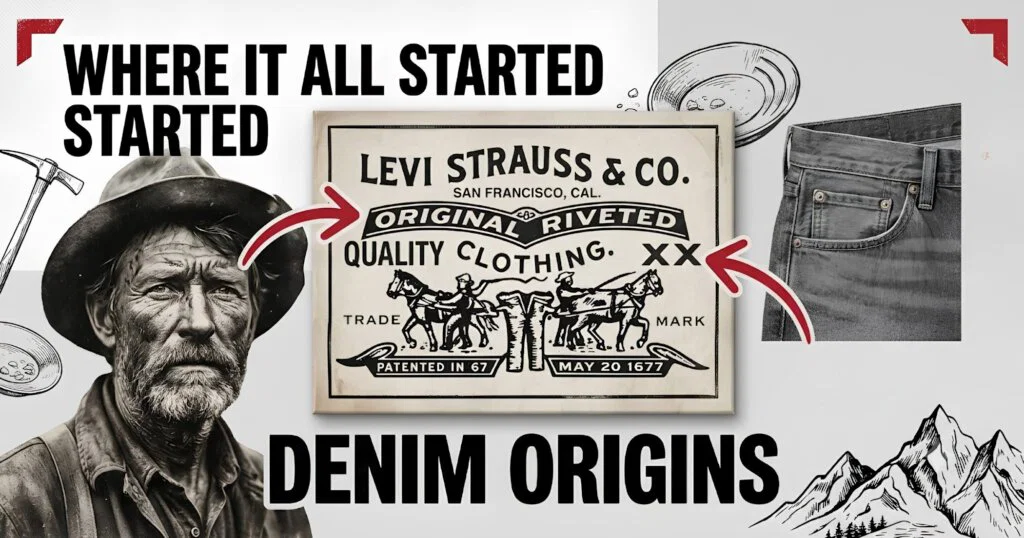 Where It All Started – Levi Strauss and the Gold Rush Roots of Denim