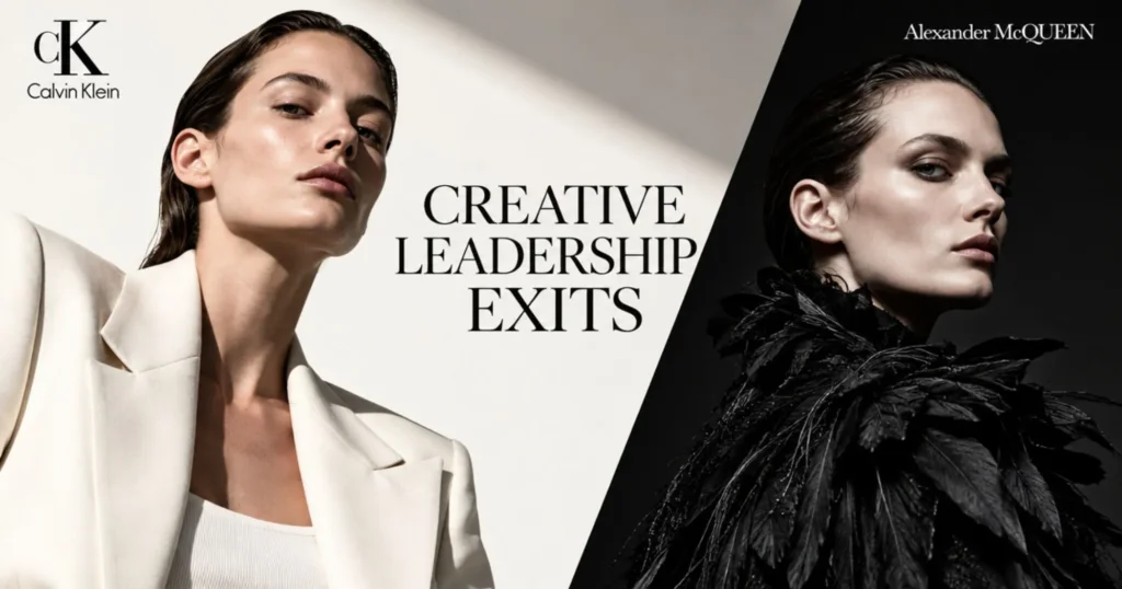 Calvin Klein & Alexander McQueen Confirms their Creative Leadership Exits