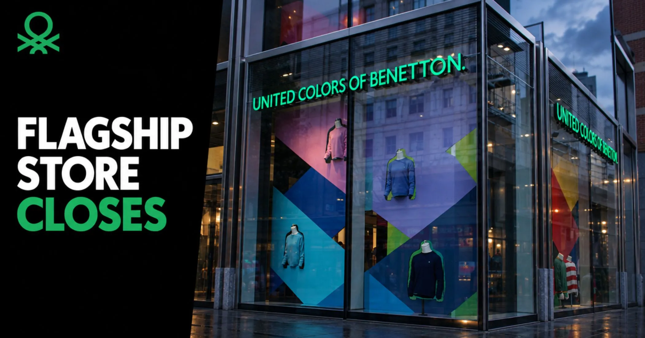 United Colors of Benetton Closes Oxford Street Store