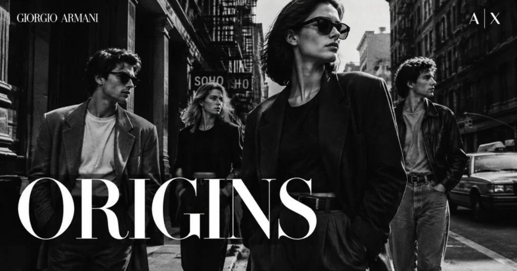 The Origins of Armani Exchange and Its Place Within Armani