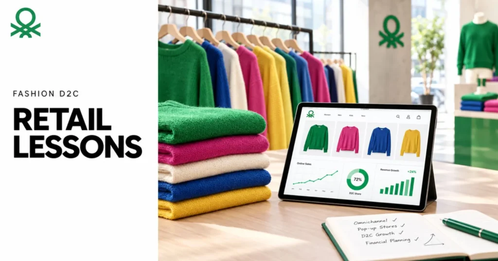 Benetton’s Retail Strategy: Key Lessons for Fashion D2C brands