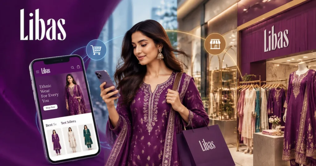 How is Libas Connecting Online Statistics with Offline Shopping