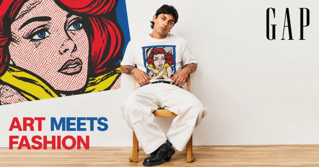 Gap's Pop-Art Collection Inspired by Roy Lichtenstein’s
