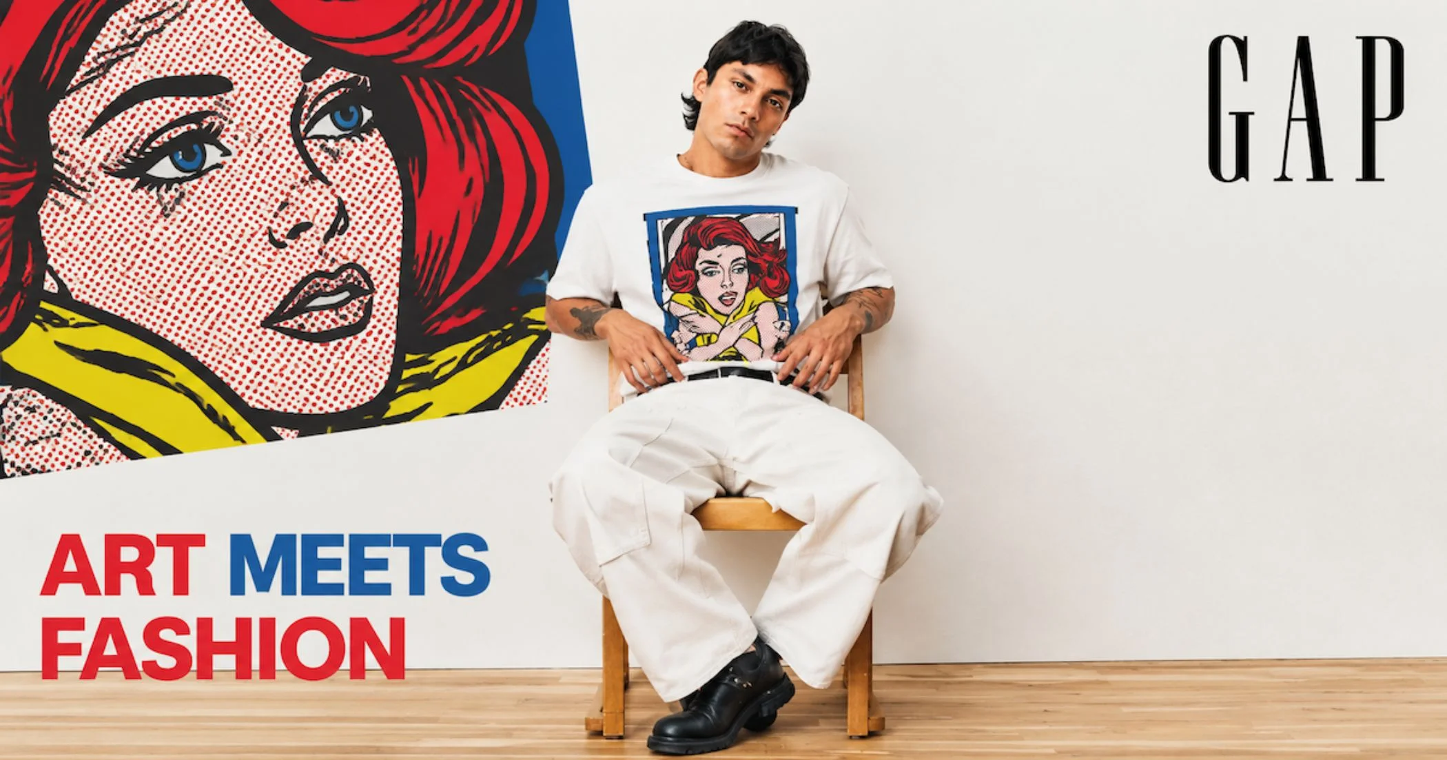Gap’s Pop-Art Collection Inspired by Roy Lichtenstein’s